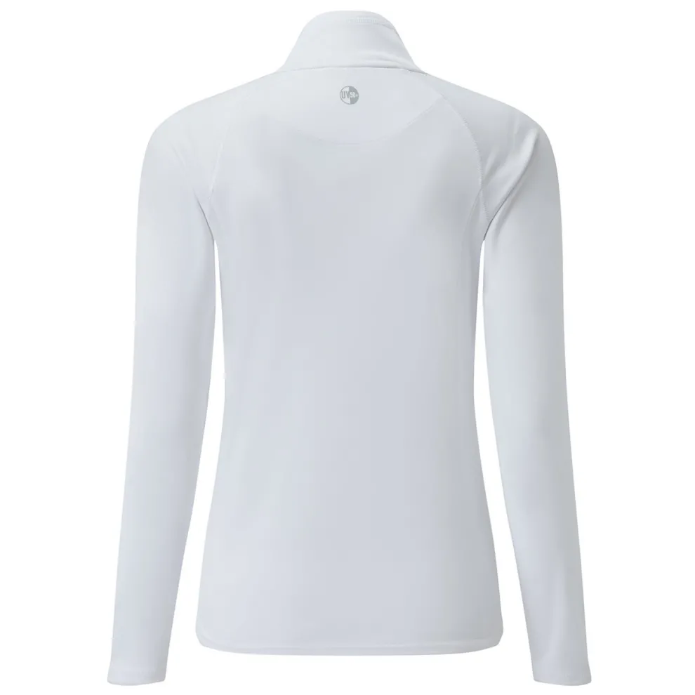 Women’s UV Tec Zip Tee – Long Sleeve