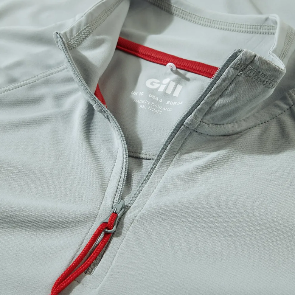 Women’s UV Tec Zip Tee – Long Sleeve